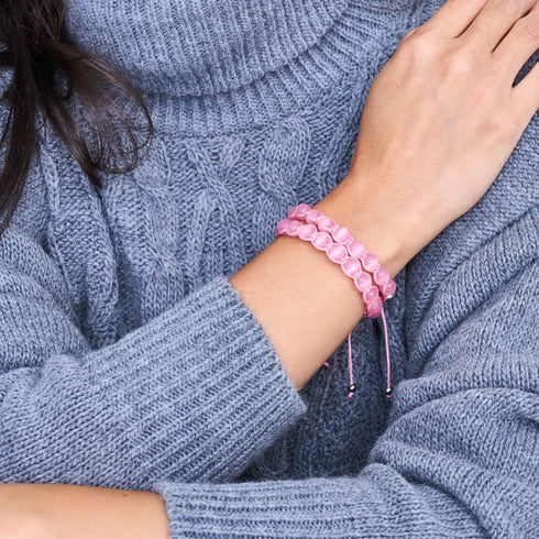 Pastèque | Argent | Bracelet Cheshire Glass Charmballa